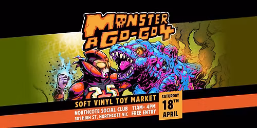 Monster A Go-Go 4 - Soft Vinyl Toy Market