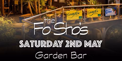 The Fo Sho\u2019s May Bank holiday weekend! \ud83c\udfb6