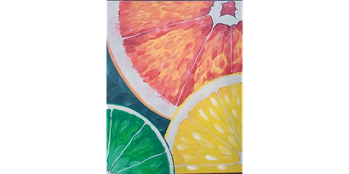 Citrus Sunshine - Paint and Sip in Norfolk | Classpop!\u2122