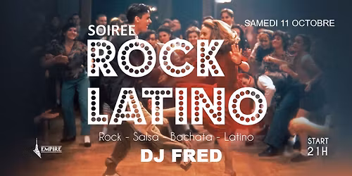 ROCK LATINO PARTY avec DJ FRED