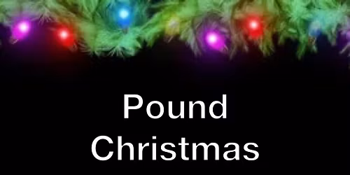Pound Christmas Party in the Dark!