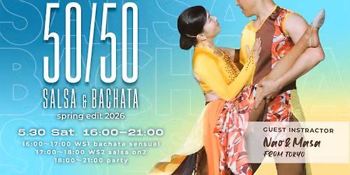 salsa & bachata 50\/50 Spring edit 2026