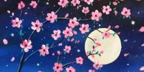 Paint Nite Event- "Cherry Blossom Sky"