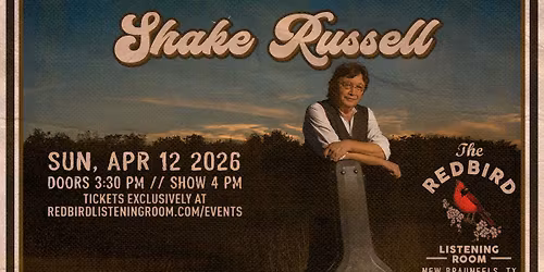 Shake Russell @ The Redbird - 4 pm