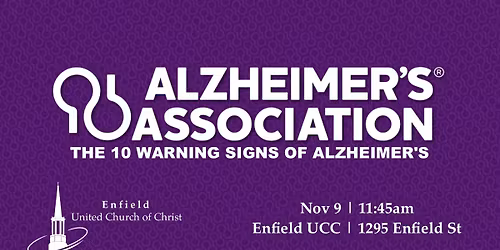 The 10 Warning Signs of Alzheimer's