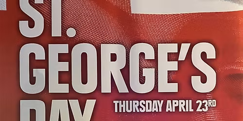 St George\u2019s Day Disco 