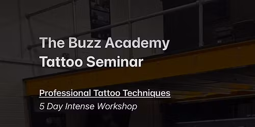 5 Day Tattoo Seminar