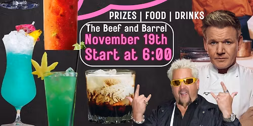 Food and Cocktails Trivia Night