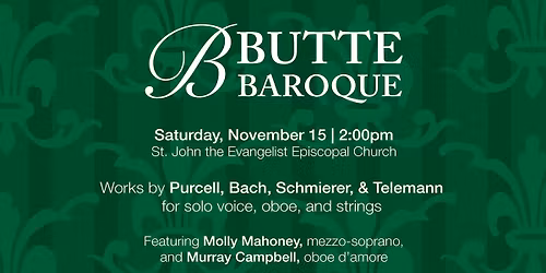 Butte Baroque's Fall Concert