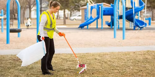 Great American Cleanup at Holmes Lake