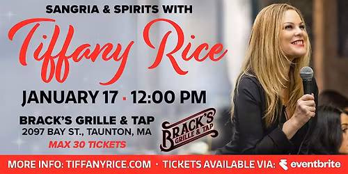 Sangria and Spirits with Spirit Medium Tiffany Rice