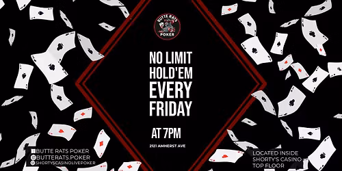No Limit Hold 'Em Fridays