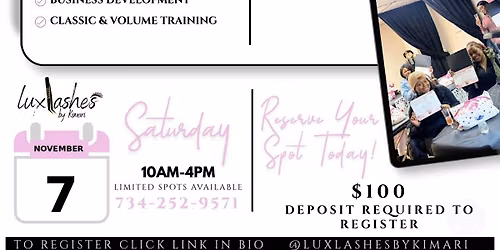 November Lash Class