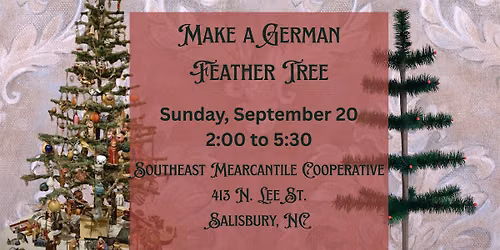 Make a German Feather Tree