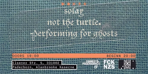 Akustik Konzert im Zwischenstand mit NotTheTurtle, Performing For Ghosts & Solay
