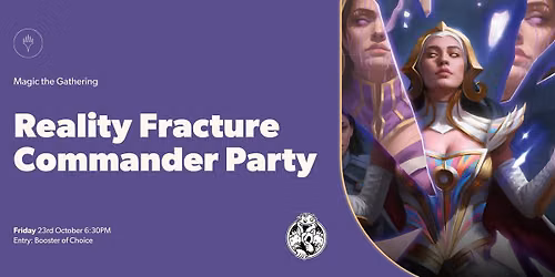 Magic the Gathering Reality Fracture Commander Party