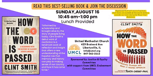 "How the Word Is Passed" Book Discussion