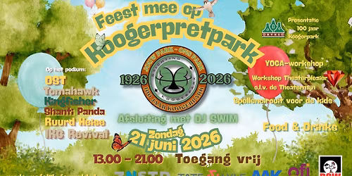 KoogerPretPark - 100 jaar het leukste parkje