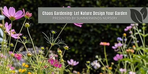 Chaos Gardening: Let Nature Design Your Garden - Campbell