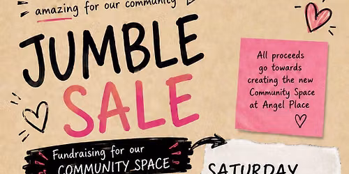 \ud83d\udecd\ufe0f Connect Bridgwater Fundraising Jumble Sale