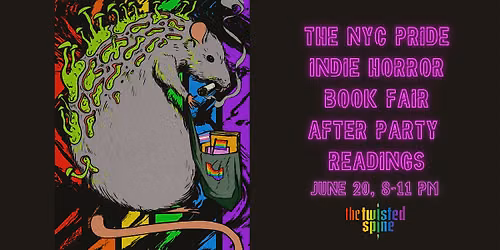 The NYC Pride Indie Horror Book Fair After Party Readings