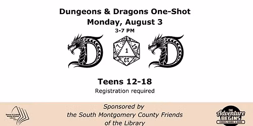 Teen Dungeons and Dragons One-Shot