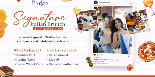 Signature Italian Brunch - 4th Edition