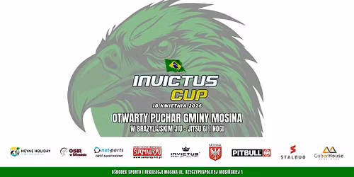  INVICTUS CUP - Otwarty Puchar gminy Mosina w BJJ GI i NO 18 kwietnia 2026 GI 