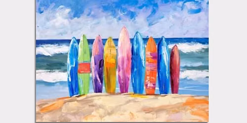 Paint Nite Afternoon Class at The Long Beach Hotel