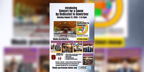Concert for a Cause Presented by Dedicated to Downriver