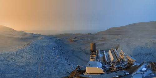 Snapshots from Curiosity, Our Martian Mountaineer