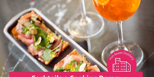 Cocktails + Cooking Demo: Sparkle, Sip & Savor