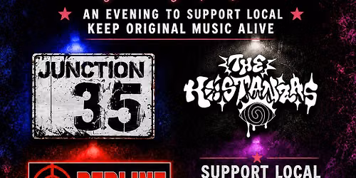 Redline Band UK, The Kostanzas and Junction 35