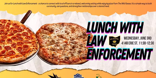 Lunch with Law Enforcement 