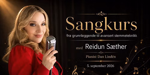 Sangkurs med Reidun S\u00e6ther