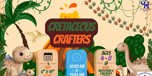 Cretaceous Crafters (Ages 4-8)