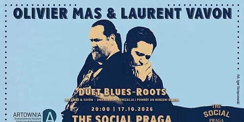 Koncert Olivier Mas & Laurent Vavon - Duet Blues-Roots
