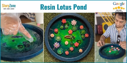 Resin Lotus Pond