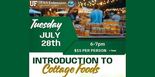 Introduction to Cottage Foods