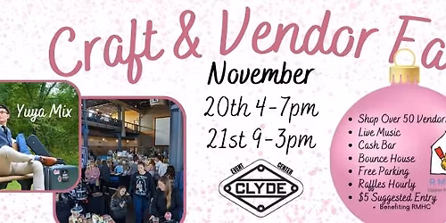 Christmas Craft & Vendor Fair with Glitterati!