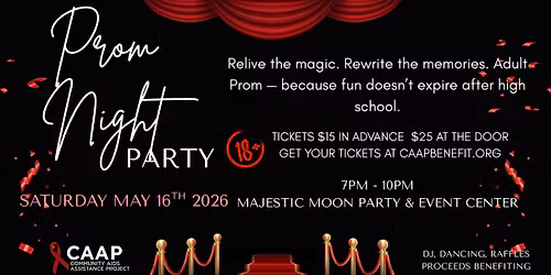 Adult Prom Night Party 2026
