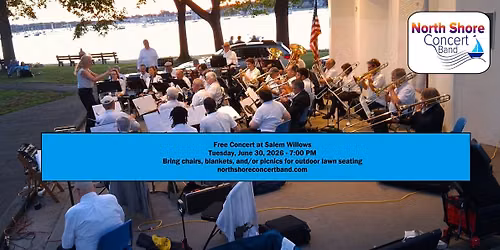 Senator Joan B. Lovely with the North Shore Concert Band