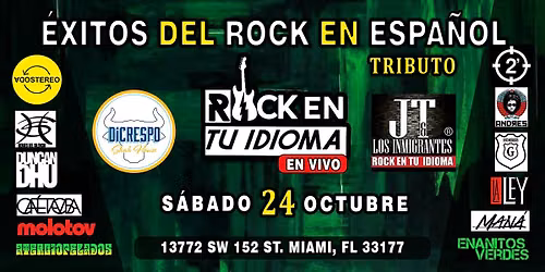 Una Noche de ROCK EN TU IDIOMA en Kendall, FL