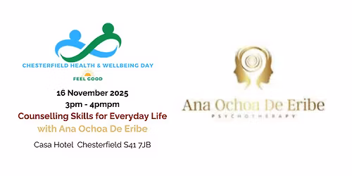 Workshop: Counselling Skills for Everyday Life  3pm