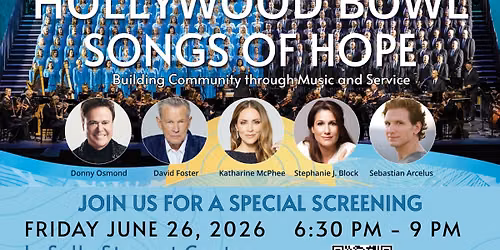 Hollywood Bowl \u201cSongs of Hope\u201d