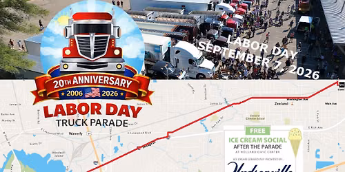 Holland \/ Zeeland Community Labor Day Truck Parade