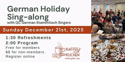 Kaffee und Kuchen: Holiday Sing Along