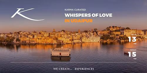 WHISPERS OF LOVE IN UDAIPUR