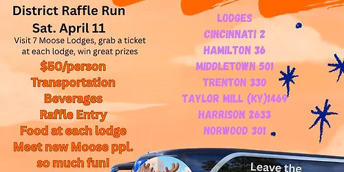 District Raffle Run (Formerly Poker Run)
