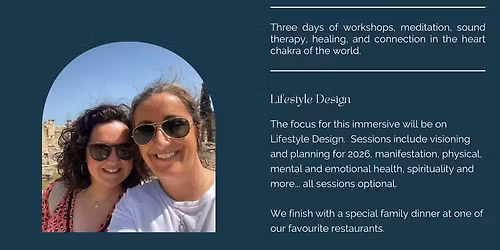 LifeHeal Immersive - 3 days in Glastonbury to design your year \u2728